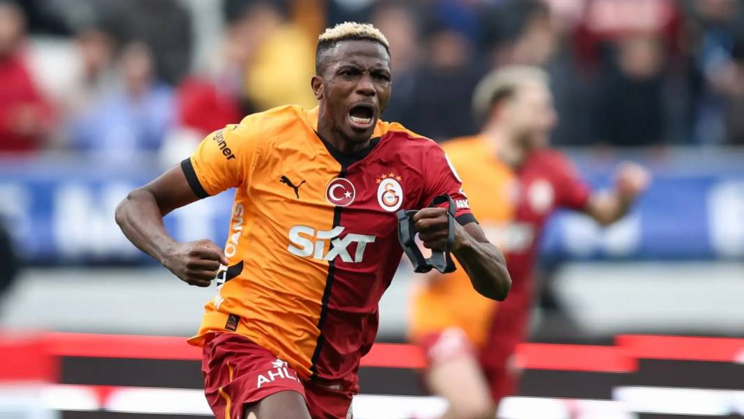 Galatasaray Sane'ye sevinirken Osimhen depremi! 3